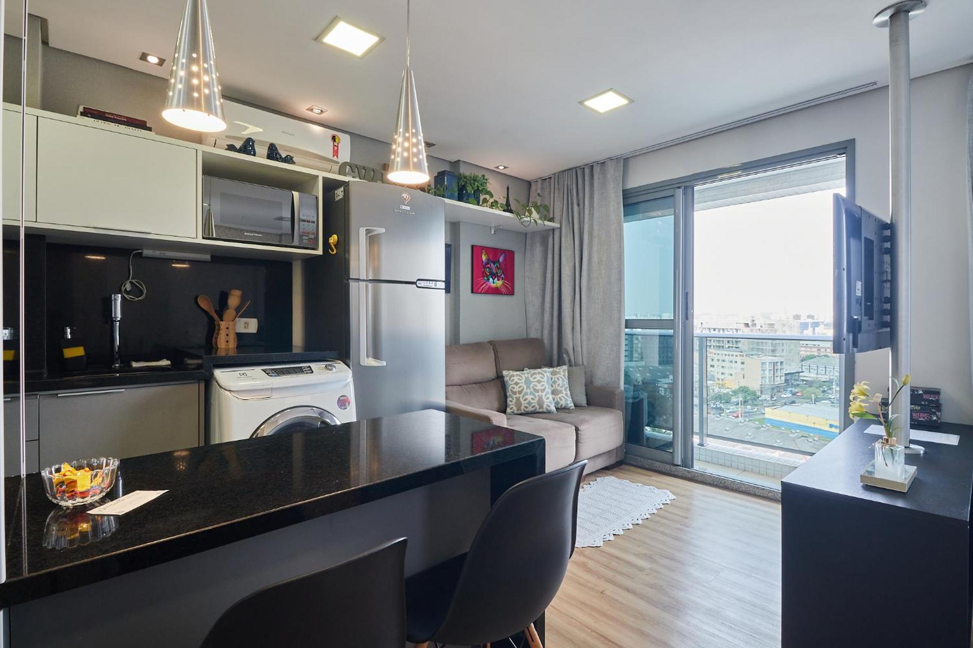 Estudio Aconchegante No Centro De Curitiba - Ar Condicio E Localizacao Perfeita! Zewnętrze zdjęcie